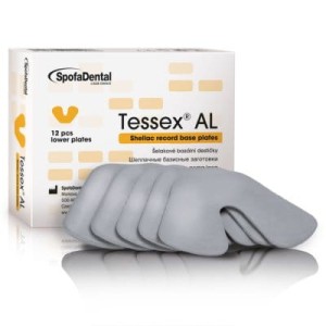 Łyżki szelakowe dolne Tessex Al 12 szt. 